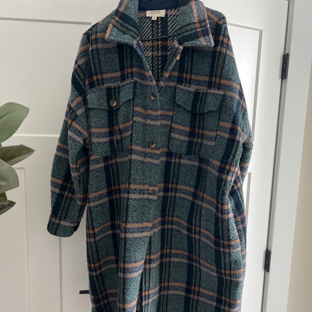 anthropology trench coat